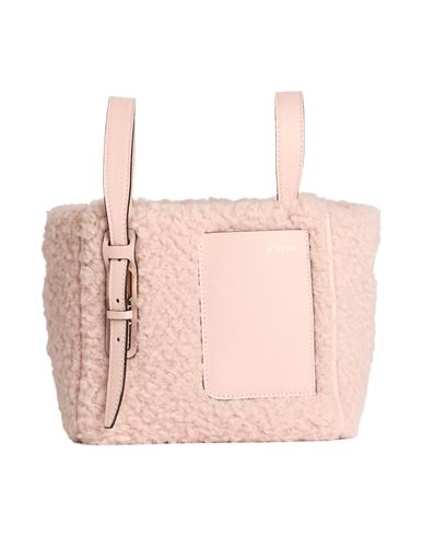 Valextra Woman Handbag Pink Size - Recycled Polyester, Calfskin In Pink
