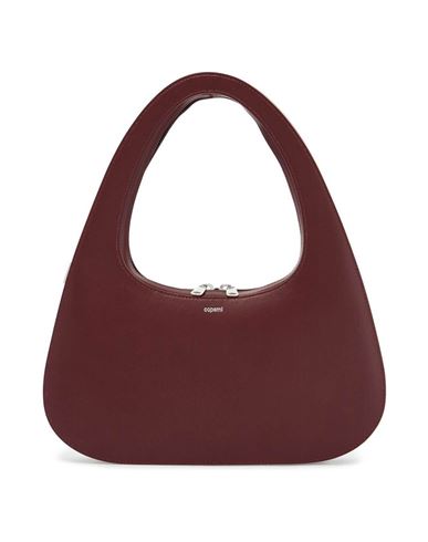 Coperni Large Baguette Swipe Bag Shoulder Bags Bordeaux In Red