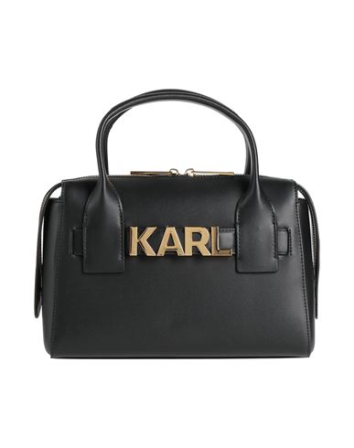 Karl Lagerfeld Woman Handbag Black Size - Leather In Black