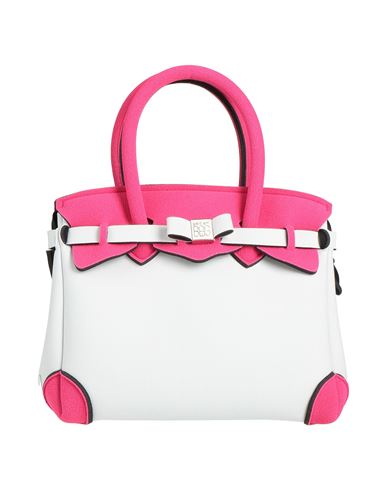 Save My Bag Woman Handbag Fuchsia Size - Polyamide, Elastane In Pink