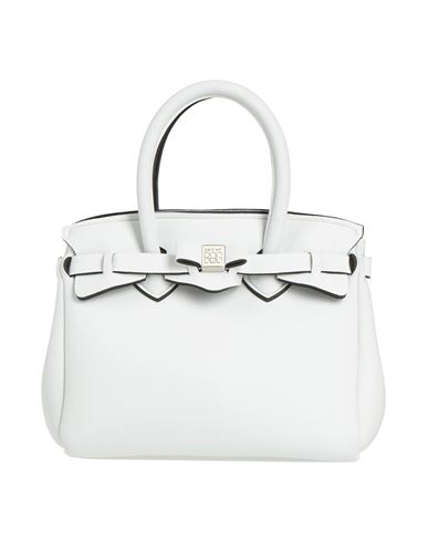 Save My Bag Woman Handbag Light Grey Size - Polyamide, Elastane In Gray