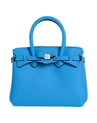 Save My Bag Woman Handbag Azure Size - Polyamide, Elastane