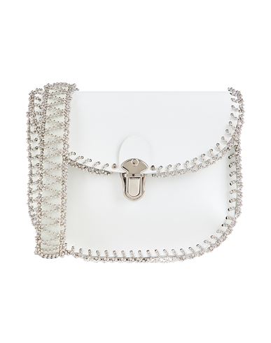 NOIR KEI NINOMIYA NOIR KEI NINOMIYA WOMAN CROSS-BODY BAG WHITE SIZE - COW LEATHER 