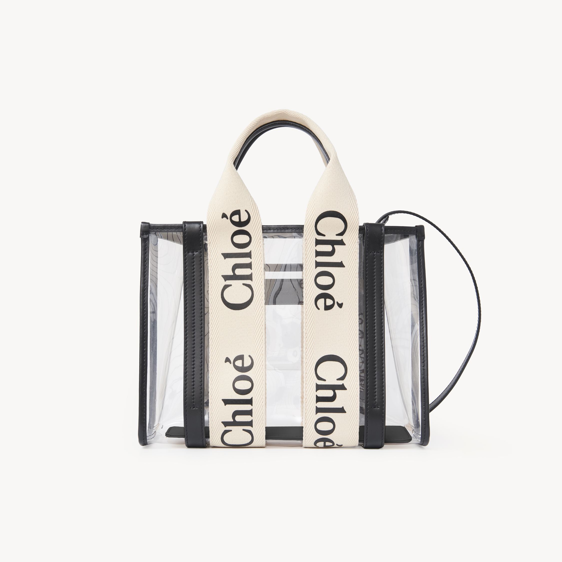 Chloé Petit Sac Cabas Woody Jelly Femme Blanc Taille Onesize 100% Polyuréthane Thermoplastique In White