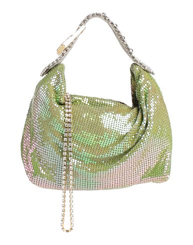 Gedebe Woman Handbag Green Size - Metal In Green