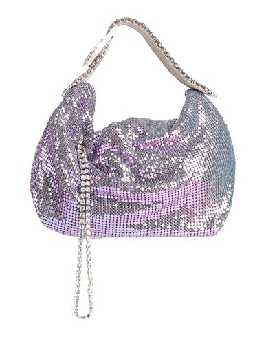 Gedebe Woman Handbag Purple Size - Metal In Purple