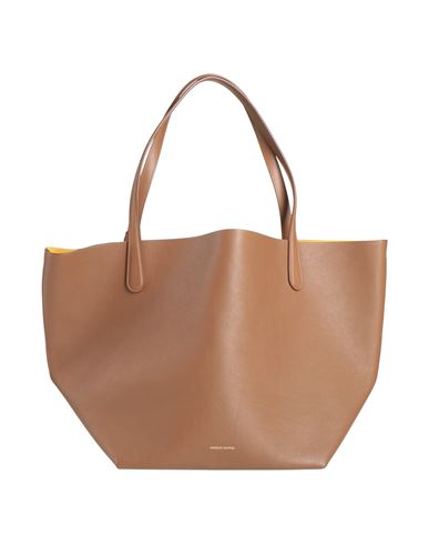 Mansur Gavriel Woman Handbag Brown Size - Leather