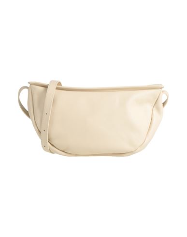 Mansur Gavriel Woman Cross-body Bag Cream Size - Leather In White