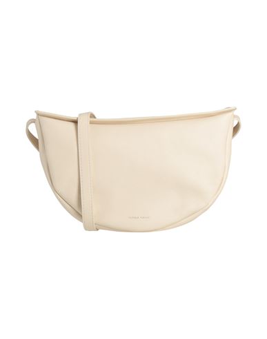 Mansur Gavriel Woman Cross-body Bag Ivory Size - Leather In White