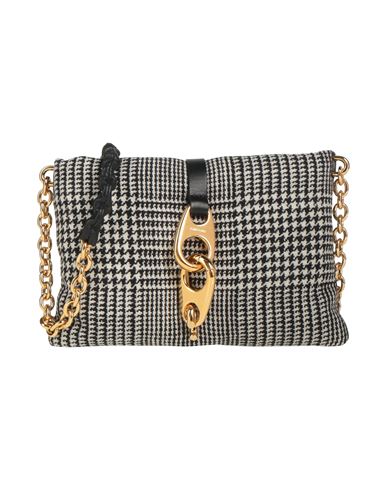Woman Handbag Black Size - Leather, Crystal