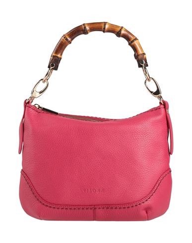 Plinio Visona' Woman Handbag Magenta Size - Leather In Purple