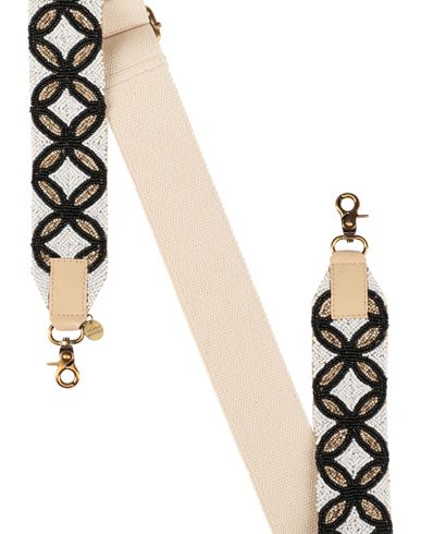 Maliparmi Malìparmi Woman Bag Strap White Size - Textile Fibers, Leather In White