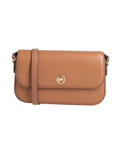 Michael Michael Kors Woman Cross-body Bag Tan Size - Cow Leather In Brown