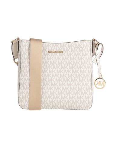 Woman Cross-body bag Ivory Size - PVC - Polyvinyl chloride, Polyester, Polyurethane