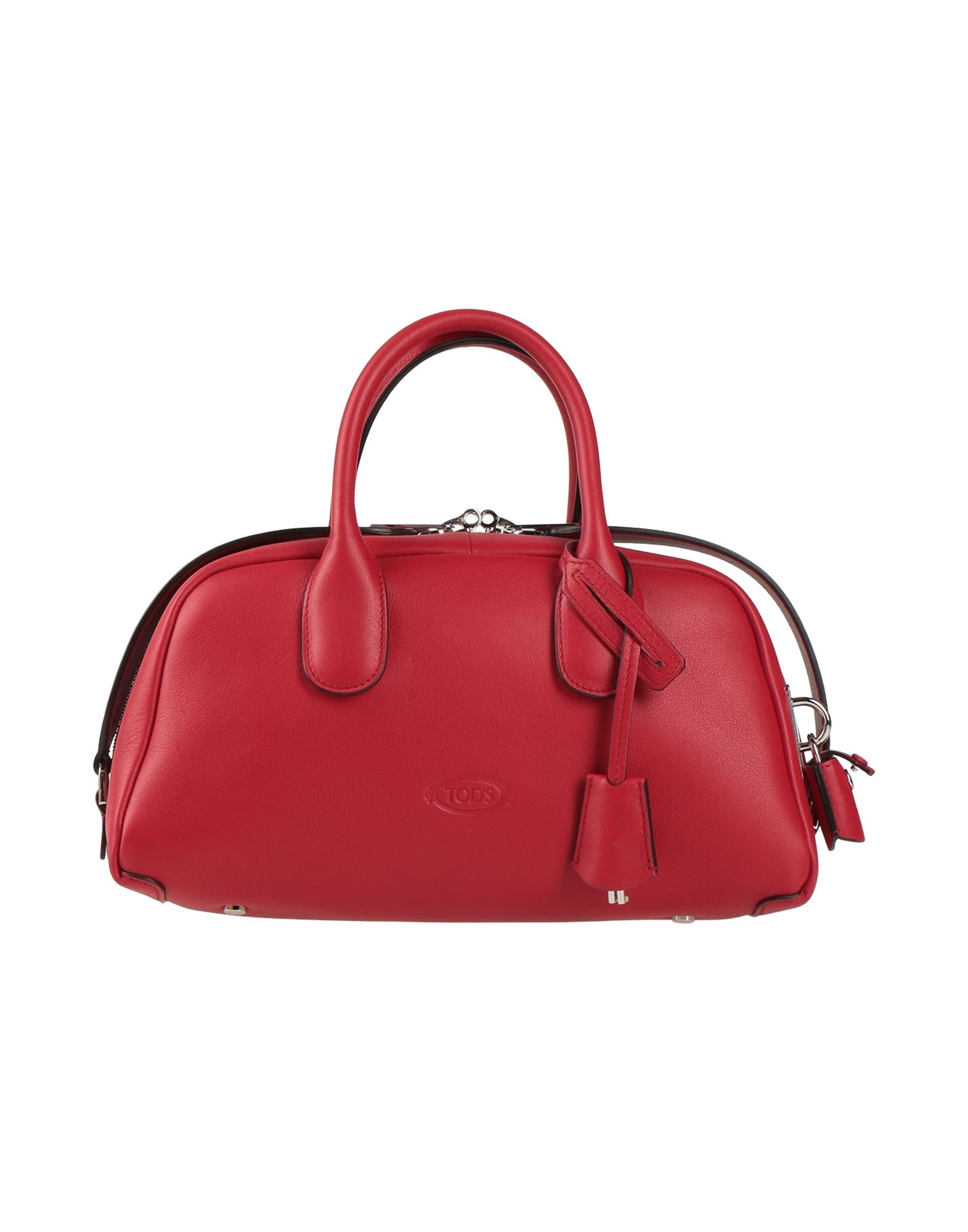 《セール開催中》TOD'S レディース ハンドバッグ レッド 革（なめし加工）