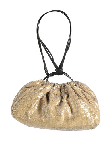 Erika Cavallini Woman Shoulder Bag Khaki Size - Polyester