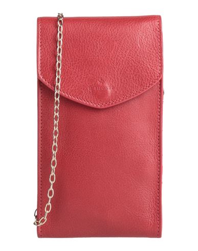 Il Bisonte Woman Cross-body Bag Brick Size - Leather In Red