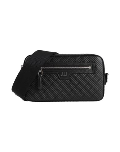 DUNHILL DUNHILL MAN CROSS-BODY BAG BLACK SIZE - LEATHER 