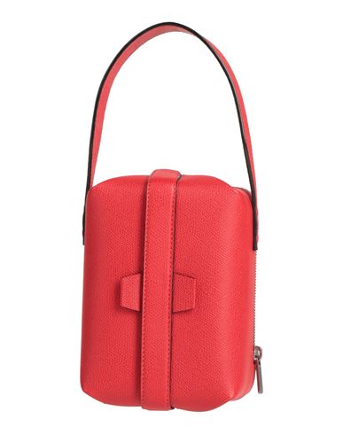 Valextra Woman Handbag Red Size - Calfskin In Red
