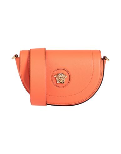 Versace Woman Cross-body Bag Red Size - Calfskin In Red