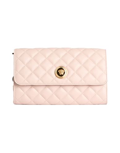 Versace Woman Handbag Light Pink Size - Lambskin