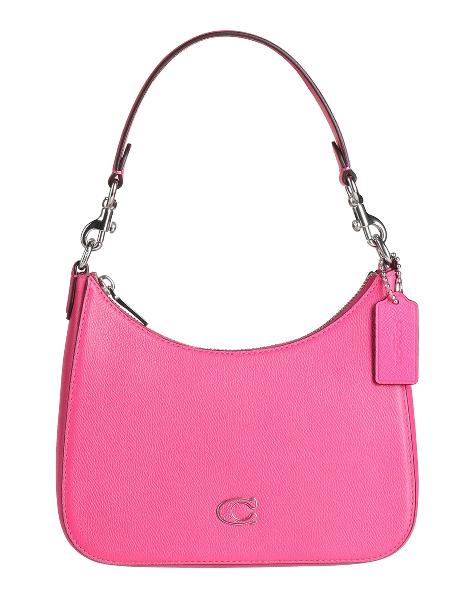 COACH レザーショルダーバッグ 黒/赤　明日までの特別価格！ cu044_b4mer_a0