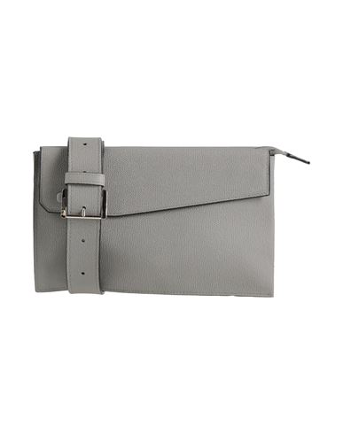 Valextra Woman Cross-body Bag Grey Size - Leather