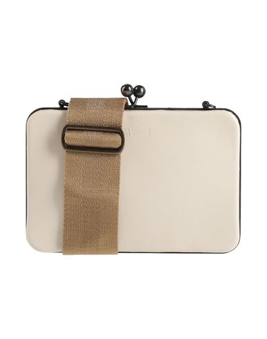 Bolso con bandolera Mujer Beige -- Mujer