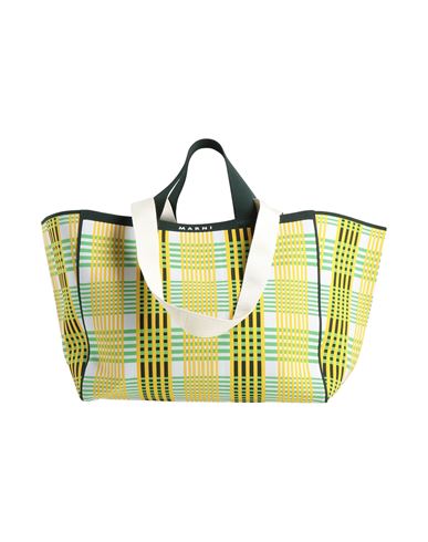 Marni Woman Handbag Yellow Size - Polyester, Polyamide, Elastane In Yellow