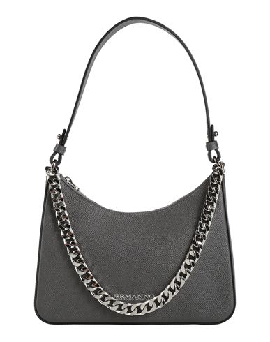 Ermanno Di Ermanno Scervino Woman Handbag Grey Size - Cow Leather In Gray