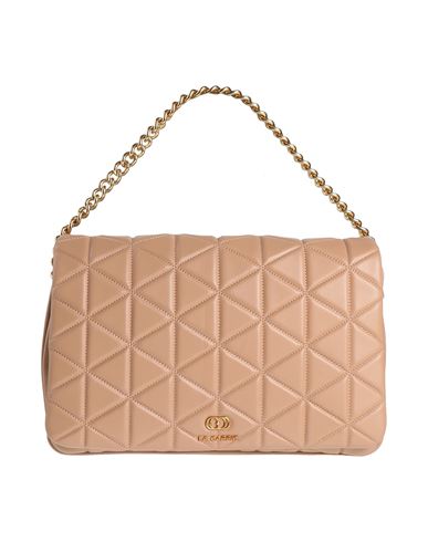 La Carrie Woman Handbag Beige Size - Leather In Sand