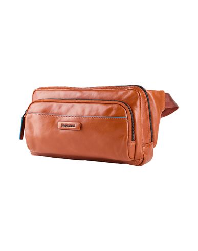 Piquadro Man Belt Bag Tan Size - Leather