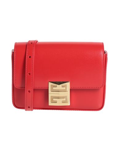 Givenchy Woman Cross-body Bag Red Size - Cow Leather