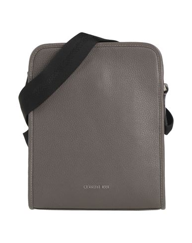 Cerruti 1881 Man Cross-body Bag Lead Size - Leather