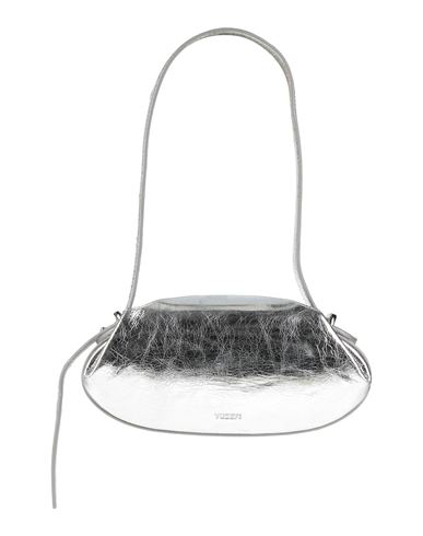 Yuzefi Woman Handbag Silver Size - Leather