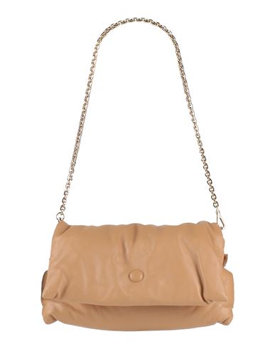 Gava Woman Handbag Camel Size - Leather