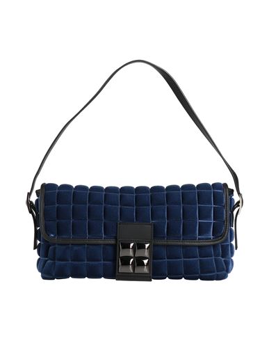 Bprime Woman Handbag Navy Size - Textile Fibers