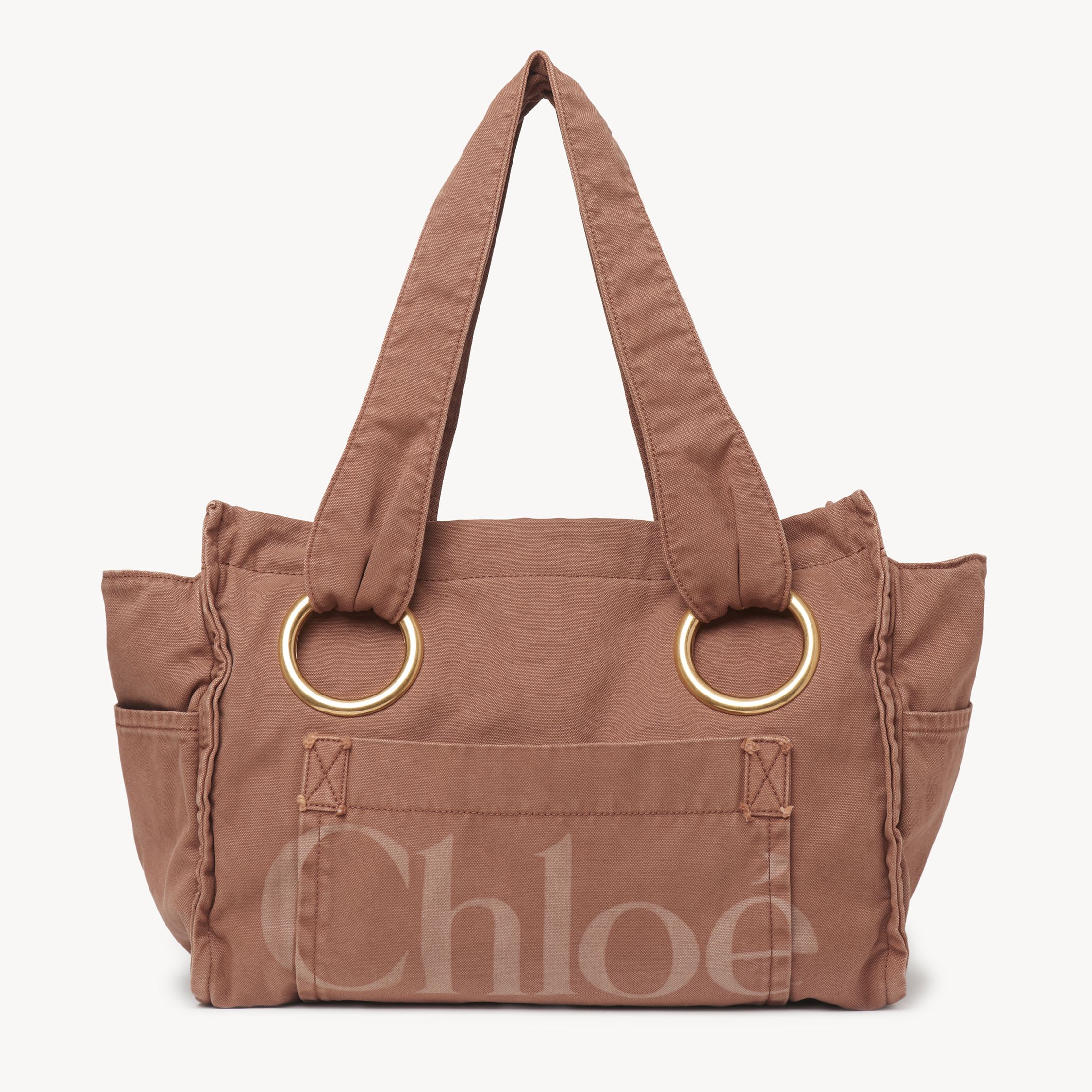 Chloé Plage Tote Bag In Cotton