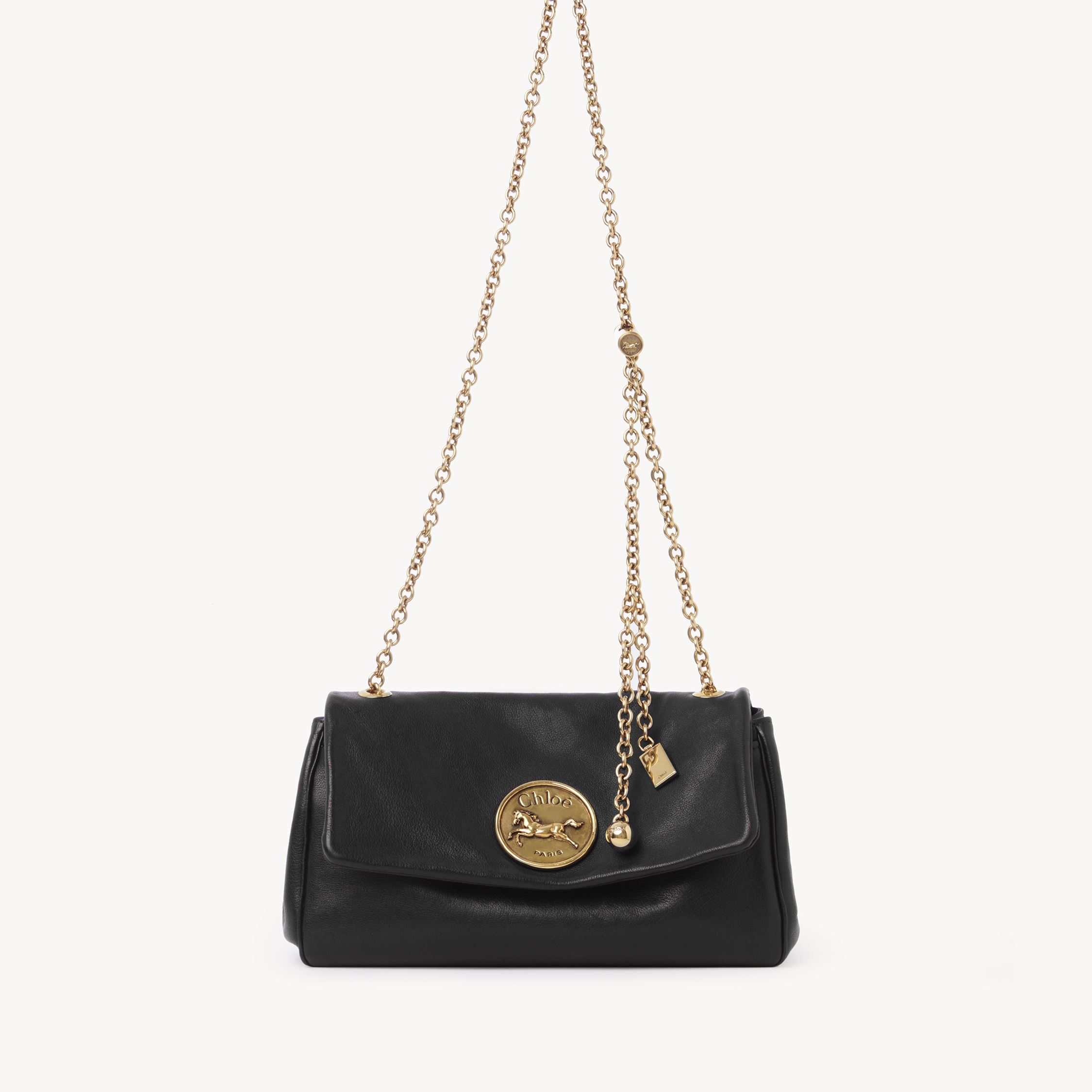 Chloé Medium Leather Heritage Shoulder Bag