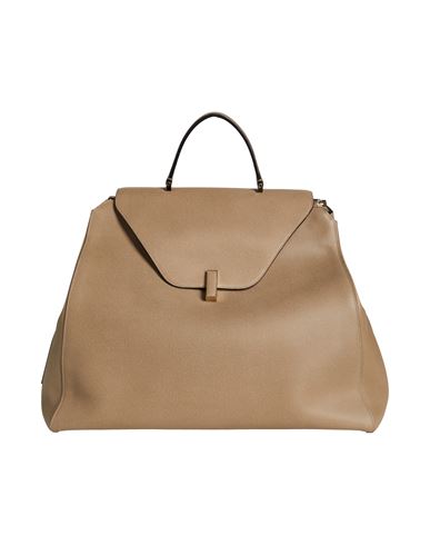 Valextra Woman Handbag Khaki Size - Leather