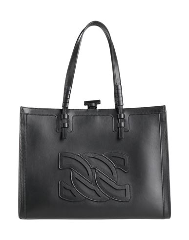 Casadei Woman Handbag Black Size - Calfskin