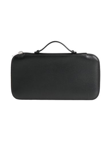 Valextra Woman Handbag Black Size - Leather
