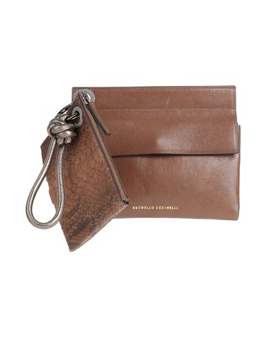Brunello Cucinelli Woman Handbag Brown Size - Leather