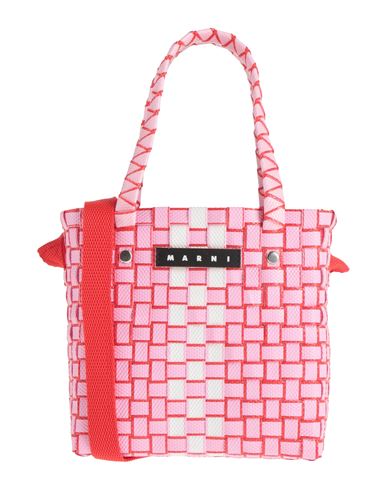 Marni Toddler Girl Handbag Pink Size - Polypropylene, Cow Leather