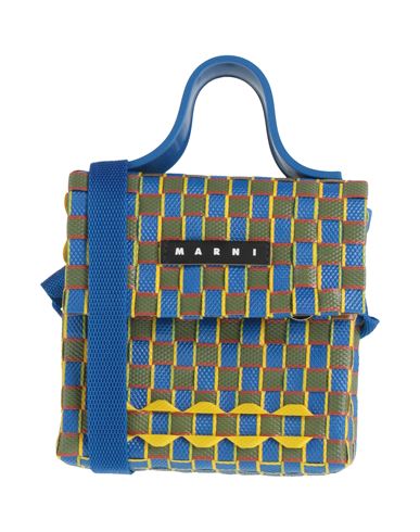 Marni Toddler Girl Handbag Blue Size - Polypropylene, Cow Leather