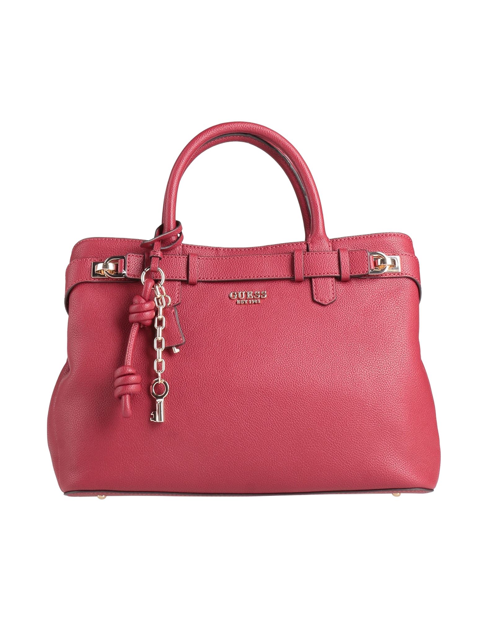 未使用品 GUESS ゲス ハンドバッグ レザー レッド ナイロン レディース guess handbag new with tags | eBay