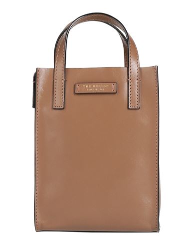 The Bridge Woman Handbag Khaki Size - Leather In Sand