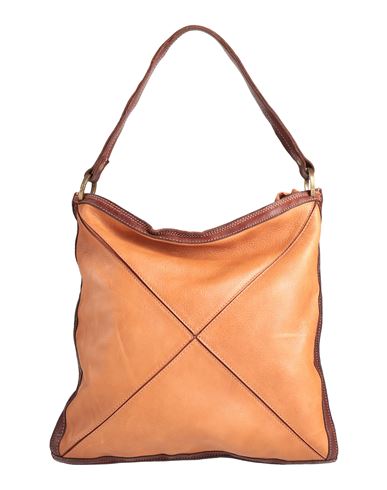 Caterina Lucchi Gold Woman Handbag Tan Size - Leather