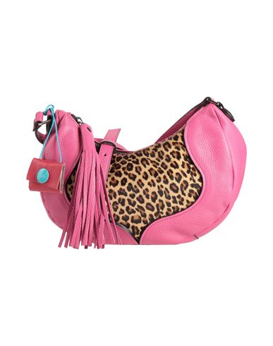 Gabs Woman Cross-body Bag Fuchsia Size - Calfskin In Pink