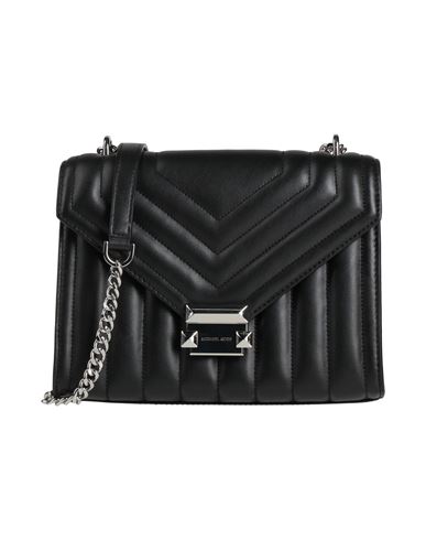 Michael Michael Kors Woman Cross-body Bag Black Size - Polyurethane, Polyester In Black
